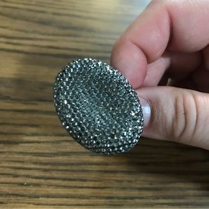 3/$20 Charcoal Adjustable Back Ring